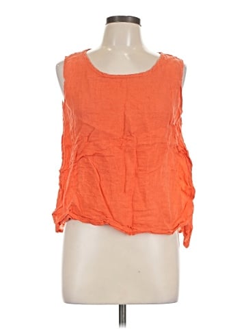 Flax Sleeveless Blouse (view 1)