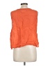 Flax 100% Linen Orange Sleeveless Blouse Size 10 (M) - photo 2