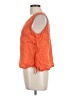 Flax 100% Linen Orange Sleeveless Blouse Size 10 (M) - photo 5