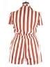 Dress Day Stripes Orange Romper Size 2X - photo 2