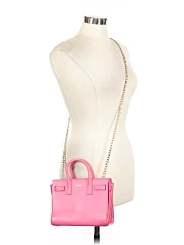 Saint Laurent Calfskin Leather Nano Sac de Jour Bag (view 2)