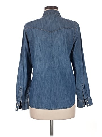 Gap Long Sleeve Button-Down Shirt (view 2)