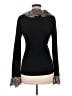 Tory Burch 100% Merino Black Wool Cardigan Size M - photo 2