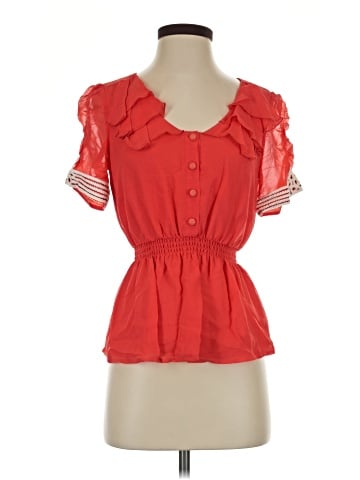 Odille Short Sleeve Blouse (view 1)