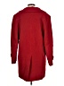 Sandro 100% Wool Red Wool Coat Size L - photo 2