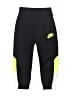 Nike Color Block Black Track Pants Size 4 - photo 1