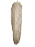 Aqua 100% Polyester Tan Cargo Pants Size L - photo 4
