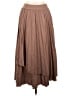 DR2 100% Polyester Solid Brown Casual Skirt Size L - photo 1
