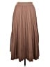 DR2 100% Polyester Solid Brown Casual Skirt Size L - photo 2