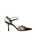 Jimmy Choo 100% Leather Black Heels Size EU 38 1/2 - photo 1