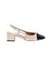 Sam Edelman 100% Leather Color Block Ivory Heels Size 7 1/2 - photo 1