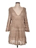 Grace Elements Tan Casual Dress Size L - photo 1