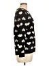 Charter Club Hearts Black Pullover Sweater Size L (petite) - photo 4