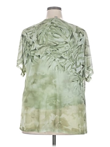 Cj Banks Short Sleeve Blouse (view 2)