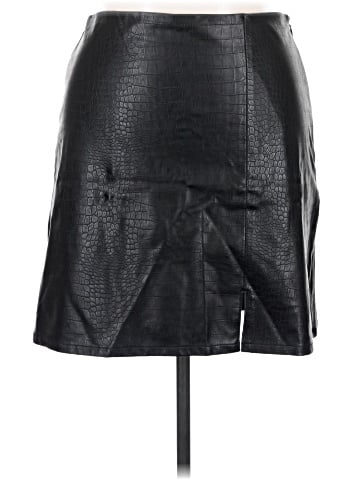 Express Faux Leather Skirt (view 1)