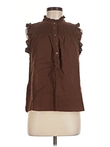 J.Crew Sleeveless Button-Down Shirt (view 1)