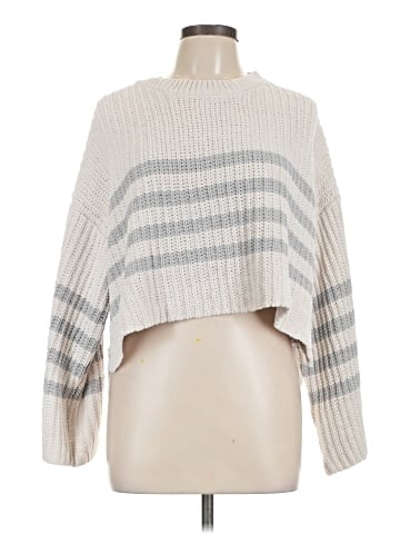 Pink Rose Pullover Sweater (view 1)