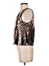 Drew Brown Sleeveless Blouse Size S - photo 5