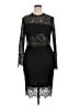 Bebe Black Cocktail Dress Size XL - photo 1