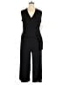Clues COLLECTIONS 100% Polyester Solid Black Jumpsuit Size XL - photo 1