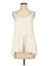 HD in Paris Ivory Sleeveless Blouse Size XS - photo 1