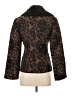 Cache 100% Polyester Animal Print Brown Blazer Size 2 - photo 2