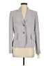 Calvin Klein 100% Polyester Gray Blazer Size 6 - photo 1