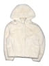 Zara 100% Polyester Ivory Coat Size 9 - 10 - photo 1