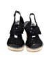 Andre Assous Black Wedges Size 9 - photo 2