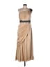 Jovani 100% Polyester Tan Cocktail Dress Size 14 - photo 1