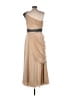 Jovani 100% Polyester Tan Cocktail Dress Size 14 - photo 2