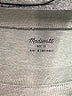 Madewell Gray Knot-Front Tee Size S - photo 7