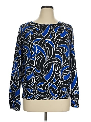 MICHAEL Michael Kors Long Sleeve Blouse (view 1)