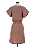 Mango Solid Brown Casual Dress Size XS - photo 2