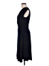Connected Apparel Solid Black Casual Dress Size 6 - photo 5
