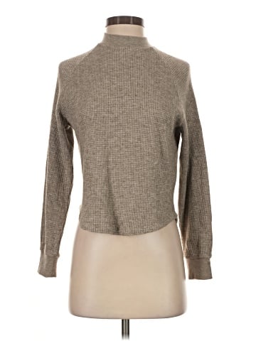 Madewell Waffle-Knit Long-Sleeve Crewneck Tee (view 1)