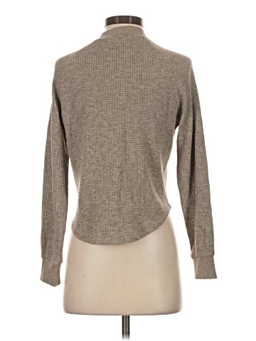 Madewell Waffle-Knit Long-Sleeve Crewneck Tee (view 2)