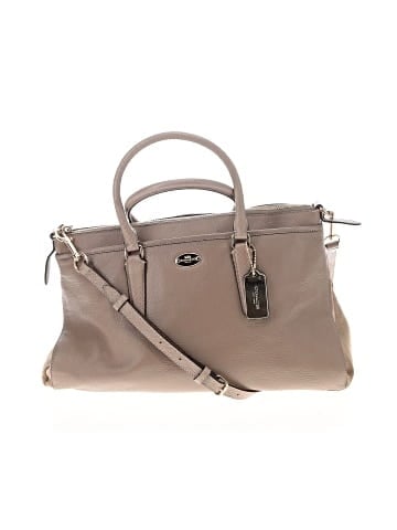 Coach Factory Leather Satchel (view 1)