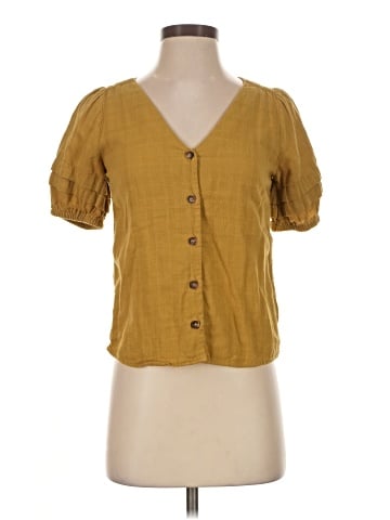 Madewell Pembroke Top in Mahan Plaid (view 1)
