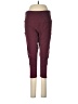 Flirtitude Solid Burgundy Active Pants Size M (estimated) - photo 1