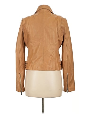 MICHAEL Michael Kors Leather Jacket (view 2)