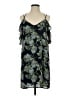 19 Cooper 100% Polyester Tropical Green Cocktail Dress Size S - photo 1