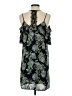 19 Cooper 100% Polyester Tropical Green Cocktail Dress Size S - photo 2