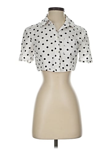STAUD Short Sleeve Blouse (view 1)