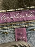Gloria Vanderbilt Chevron-herringbone Blue Jeans Size 14 - photo 4