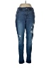 Maurices Hearts Blue Jeans Size Lg S - photo 1