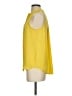 41Hawthorn 100% Polyester Yellow Sleeveless Blouse Size S - photo 5