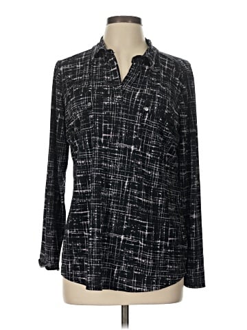 Jones New York Long Sleeve Blouse (view 1)