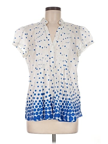 MICHAEL Michael Kors Short Sleeve Blouse (view 1)