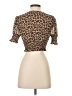 Superdown 100% Polyester Brown Short Sleeve Top Size XS - photo 2